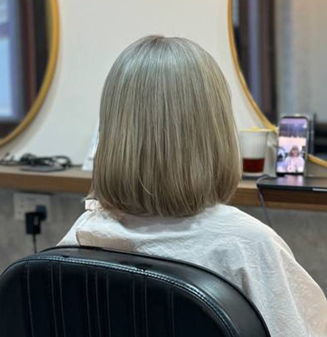 long bob hairstyle for women